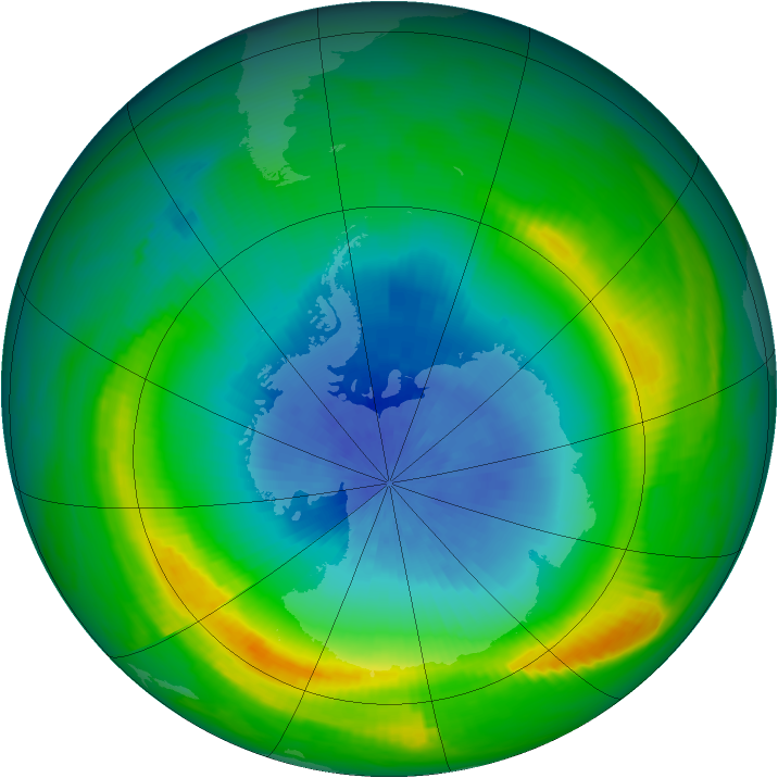 Ozone Map 1980-10-14
